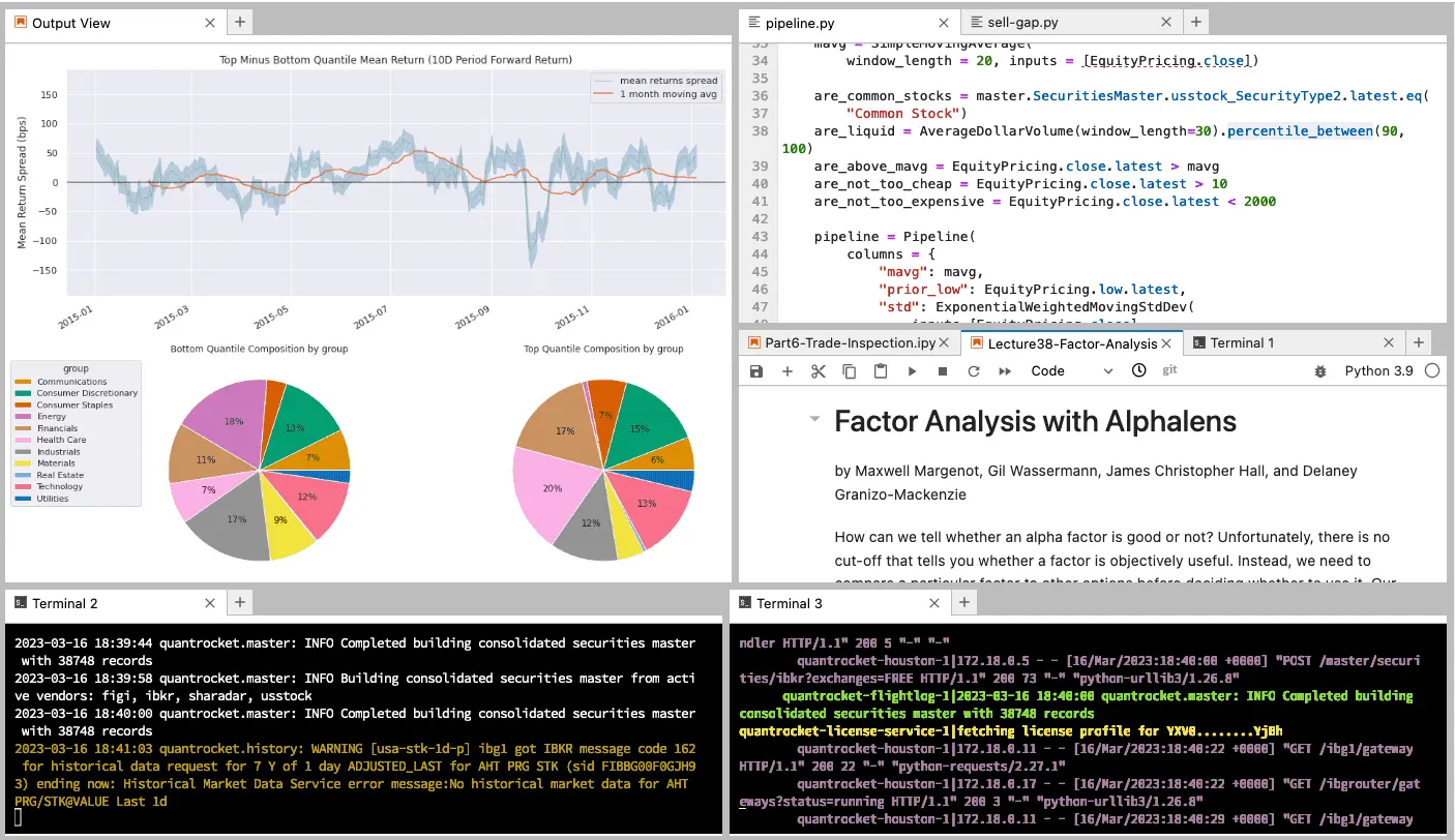 JupyterLab screenshot